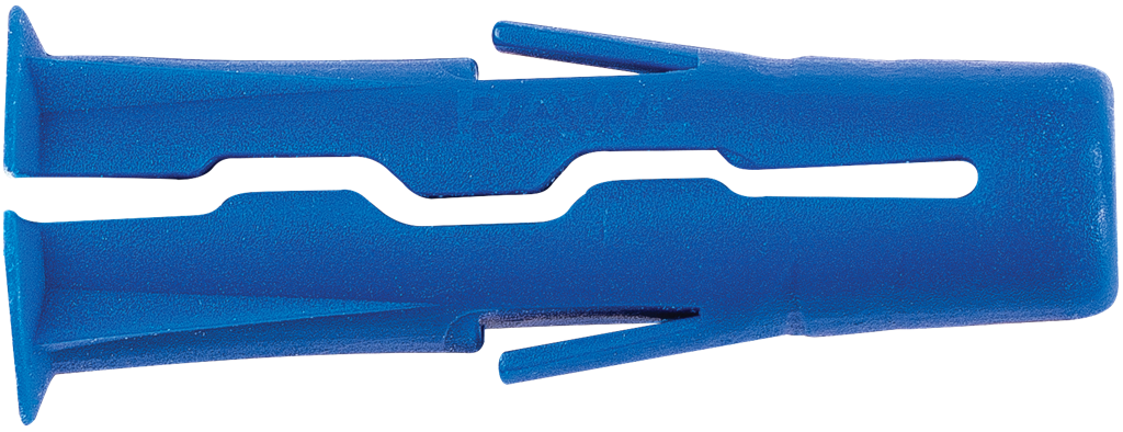 R-U1-BLU-80-C Tassello universale UNO in plastica BLU, diam. 8 mm [clip 80 pz]