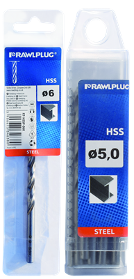Punte HSS rettificate mm1,9x46 per fori di precisione, acciaio e materiali non ferrosi [set 10 pz]