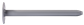 Manicotto telescopico R-GOK con piastra rotonda 50x15 mm PP [scatola 1100 pz]