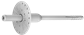R-TFIX-8S tassello per isolamento termico in facciata ad avvitamento con perno coibentato 8/175 [conf 200 pz]